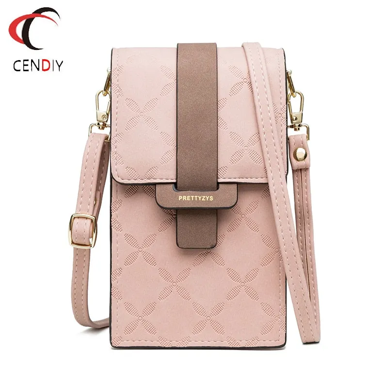 Women's Fashion Brand Phone Bag Mini Wallet Shoulder Bags Female Ladies Small Clutch Messenger Bag for Women 2021