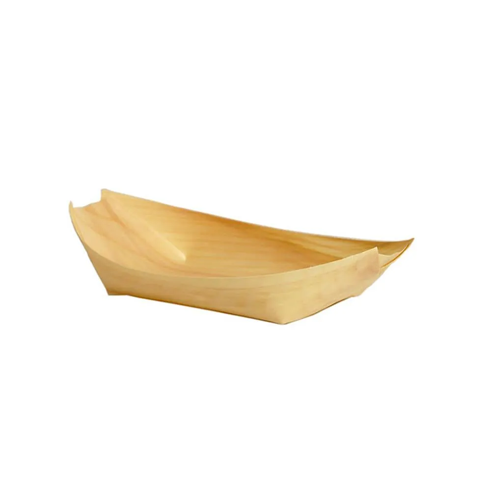 Wooden Boats 9cm 50pk